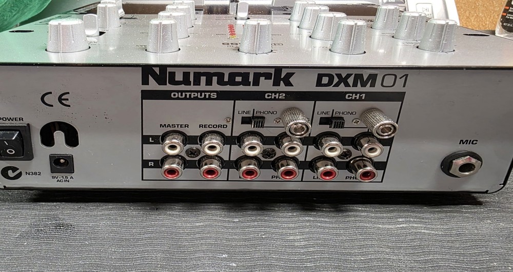Numark DXM01 Mixer - 2 Channel - Untested - Used