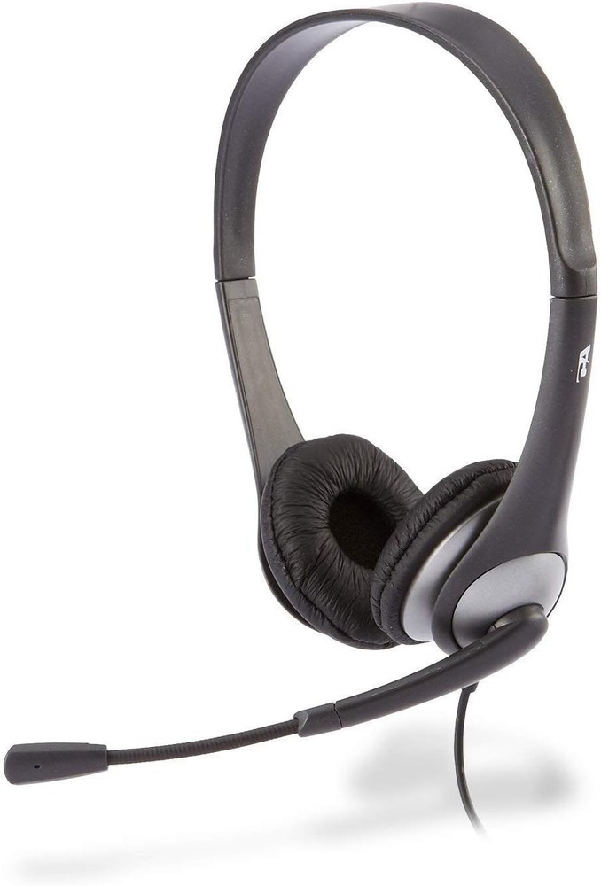 Cyber Acoustics AC-201 Stereo Dual Plug Computer Headset