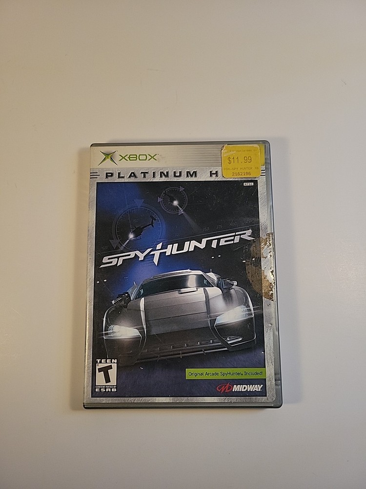 Spyhunter Xbox Platinum Hits CASE ONLY