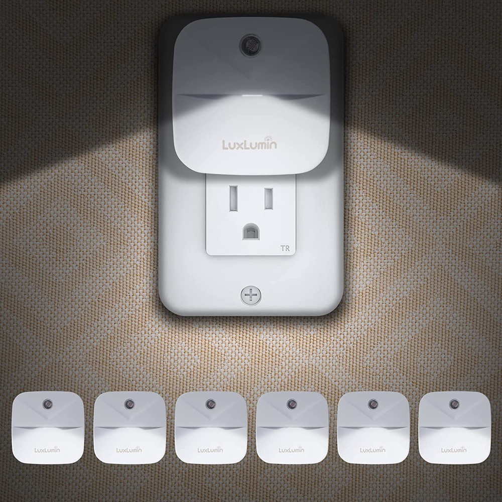 LED Night Light, Night Lights Plug into Wall with Dusk-To-Dawn Sensor, Automatic