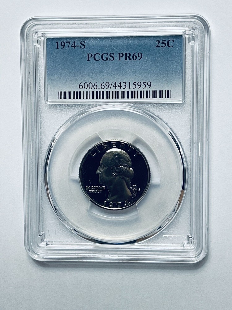 1974-S Washington Quarter PCGS PR69