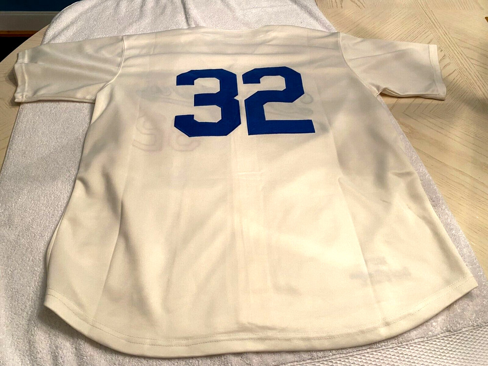 SANDY KOUFAX Signed (Mitchel & Ness) Dodgers Jersey-Steiner Authenticated-(Mint)