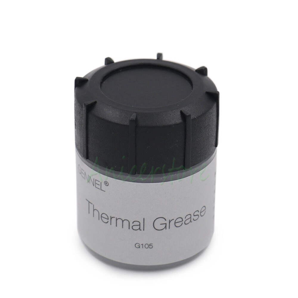 2x 20g Grey Silicone Compound Thermal Grease Paste For CPU Heatsink Chipset VGA
