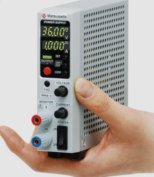 Matsusada Precision Ultra Compact DC Power Supply 0-36V, 0-1A , 36W Programmable