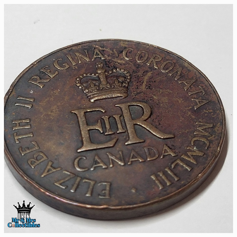 1953 CANADA Cornation Token COIN