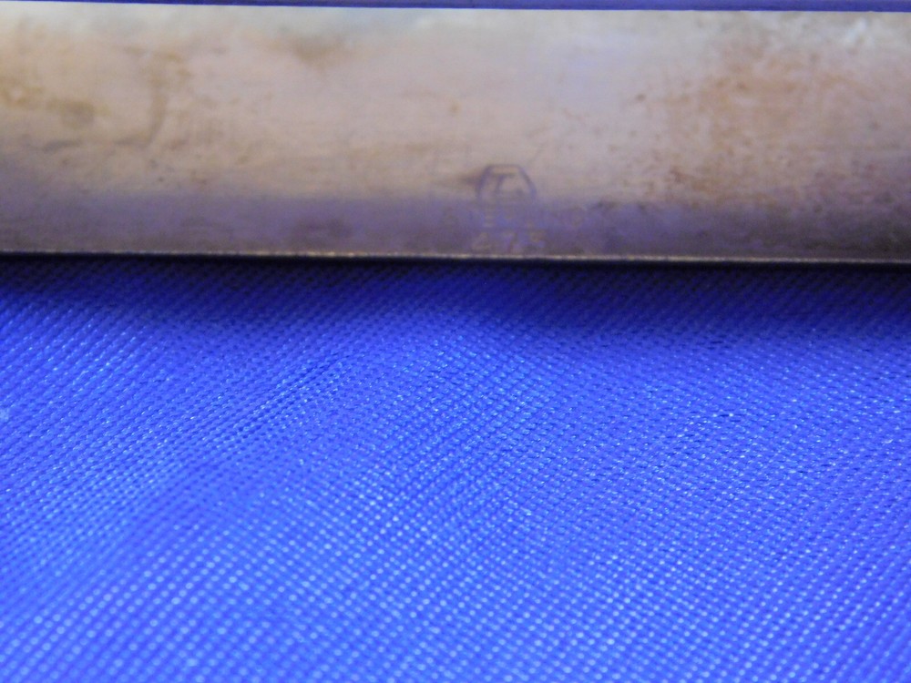 UNKNOWN MAKER #475 STERLING SILVER NAPKIN RING - VERY GOOD CONDITION MONOGRAM A