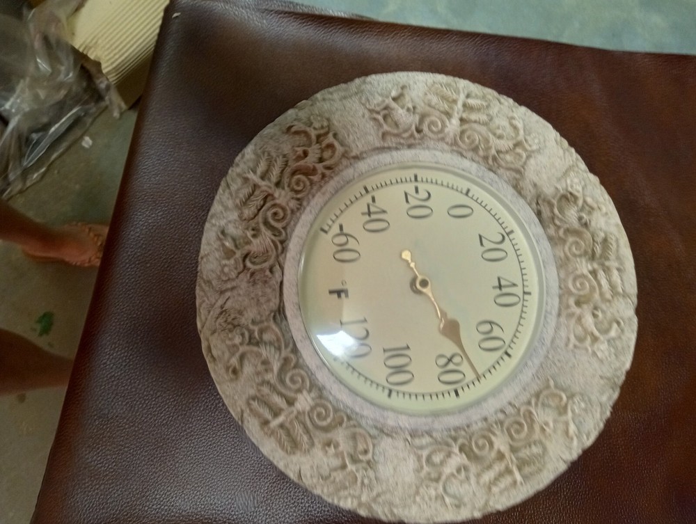 Thermeter With Scroll Design