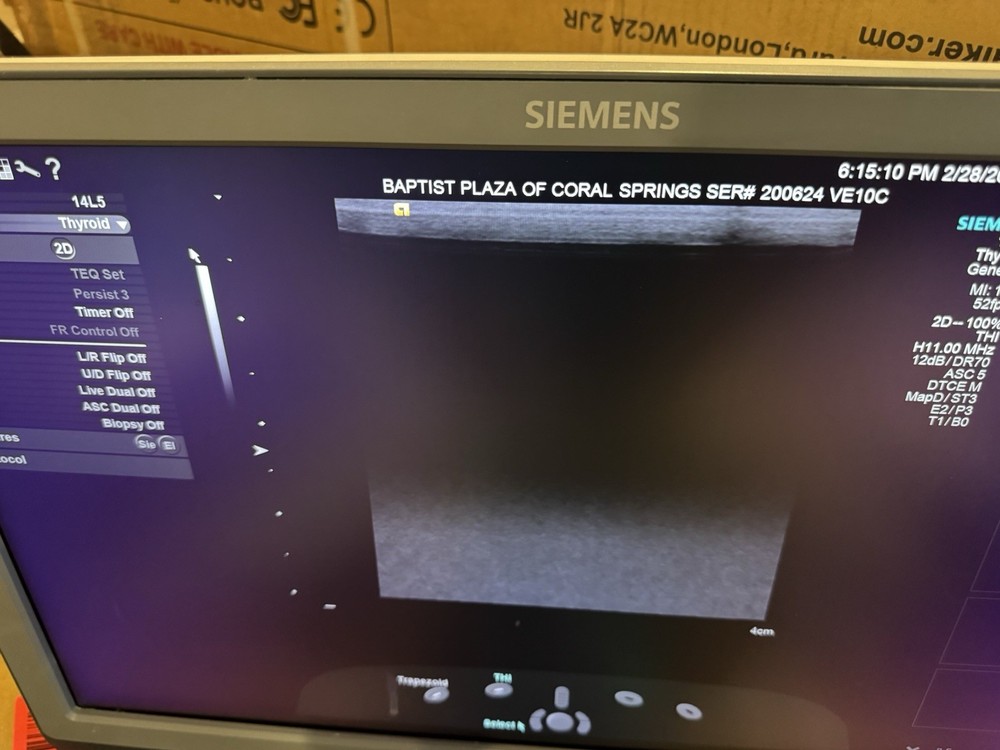 Siemens Acuson 14L5 Multi-D Transducer Probe