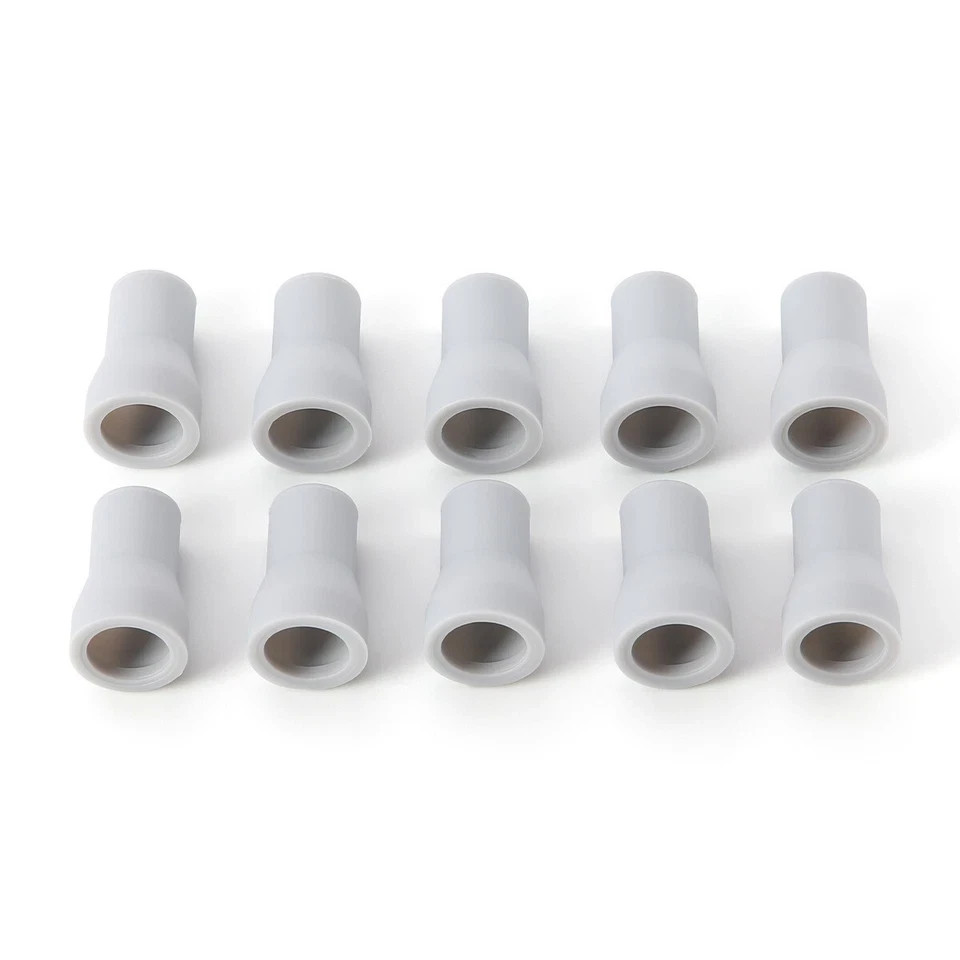 10x Dental Rubber Weak Suction Saliva Ejector Adapter Tips Snap SE Replacement