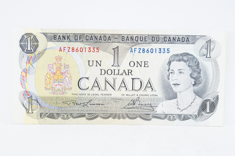 1973 Canada $1 Currency XF+ (nb392)