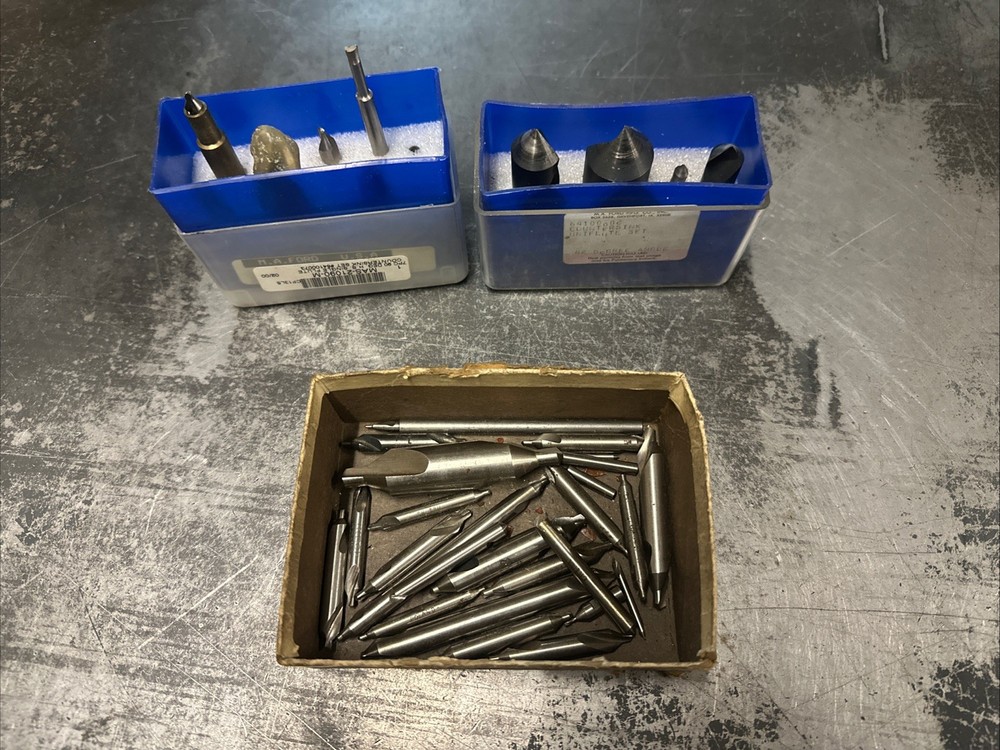 M.A. Ford Mfg. Countersink Uniflute Partial Sets Etc. & Countersinks Misc. Lot