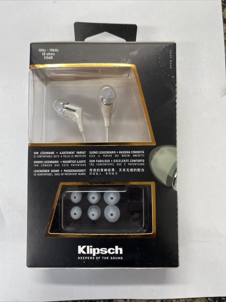 Klipsch R6 In-ear headphones (White)