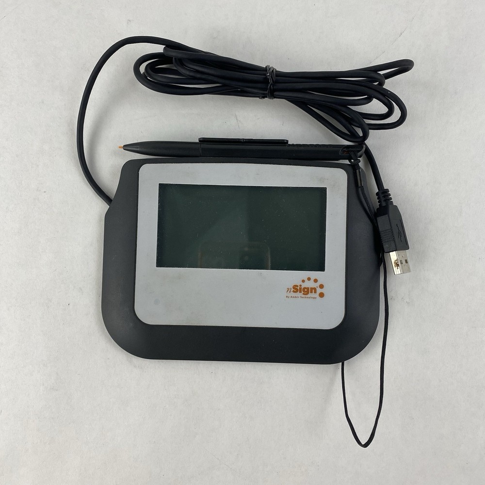 Ambir Technology SP110-RDP Signature Pad Tested