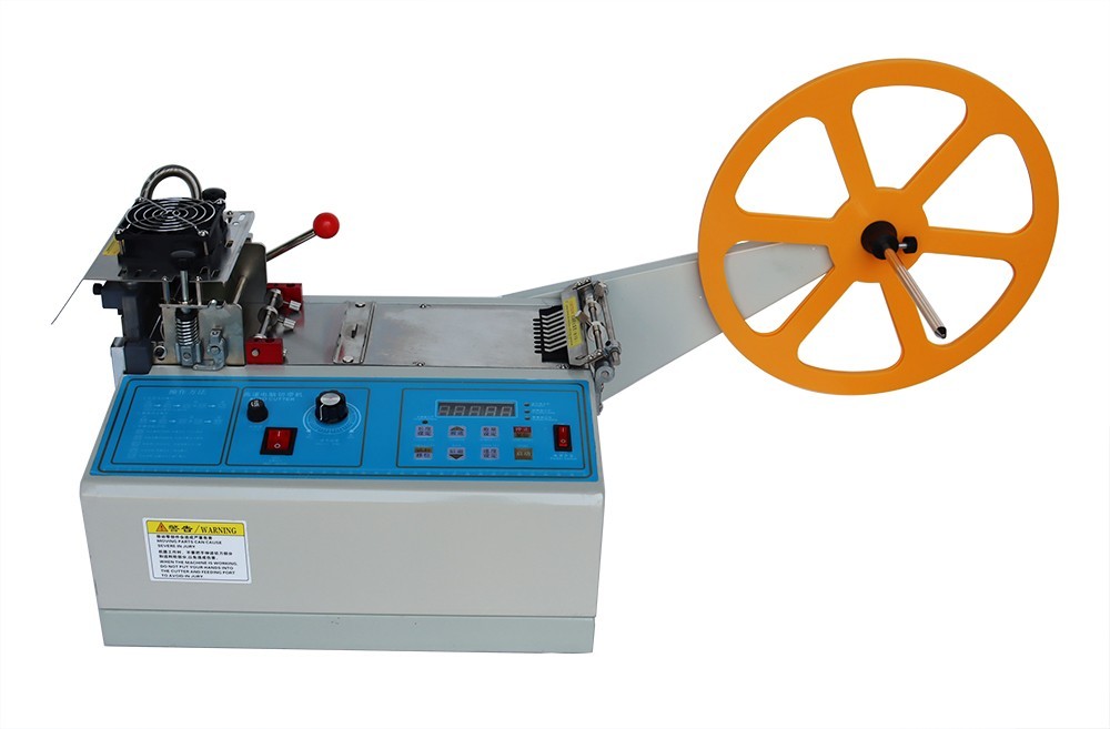 110V Hot And Cold Automatic Tape Cutting Machine Cutting Length&Speed Adjustable