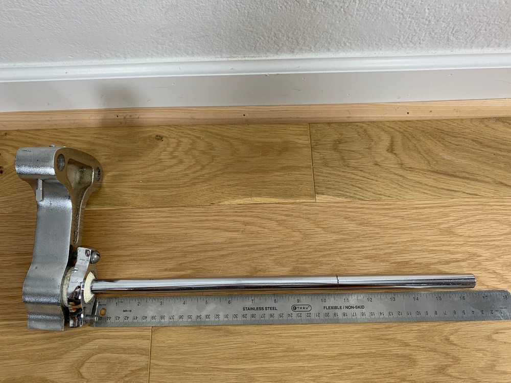 SLINGERLAND Super Setomatic Double Rack Tom Post Holder Mount Splitter Part 70s