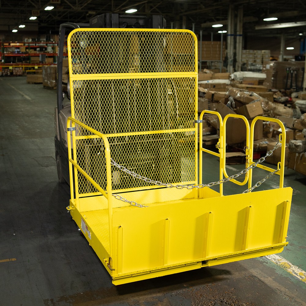Titan Attachments 54-in Wide Mobile Easy Loading Work Platform