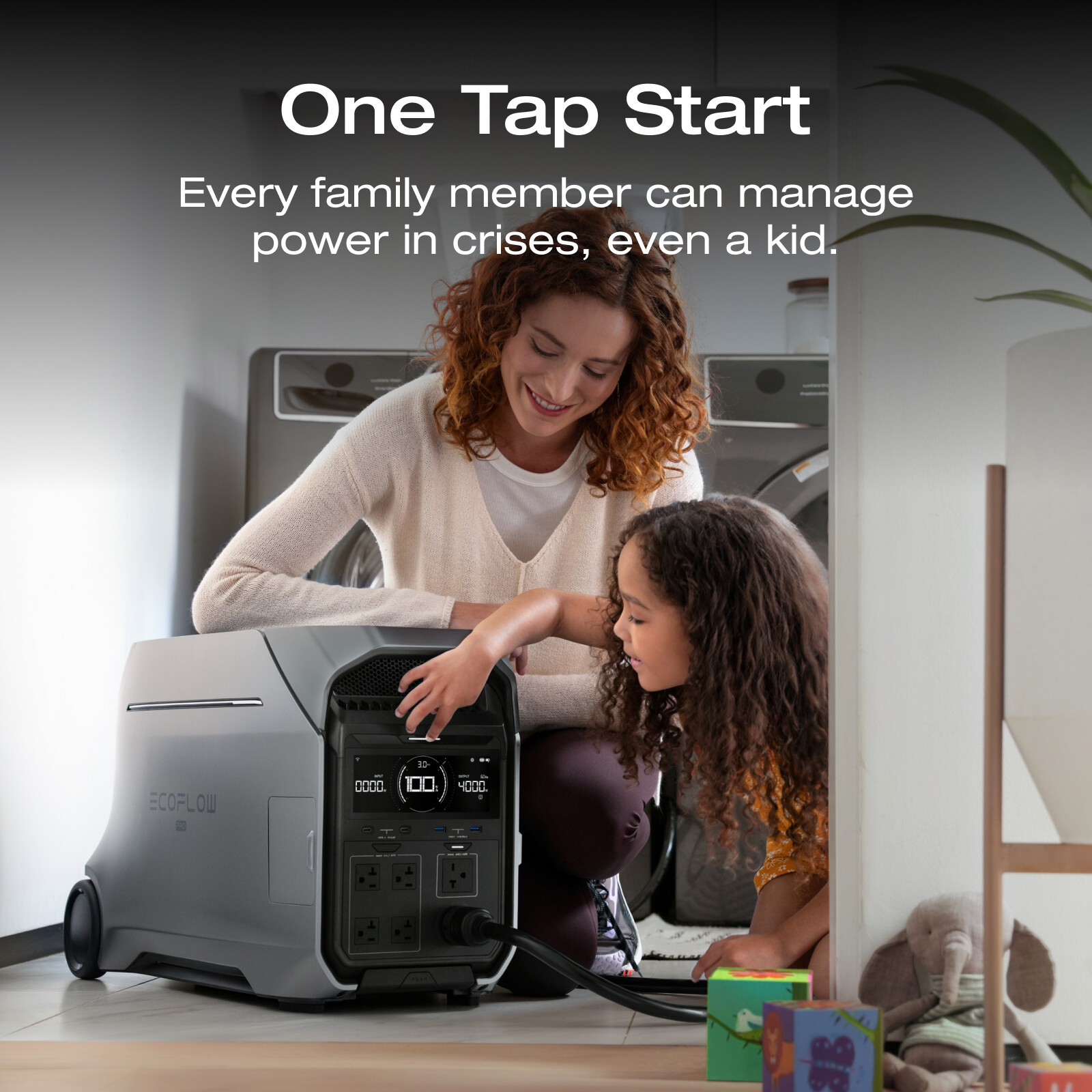 EcoFlow DELTA Pro 3 4000Wh LFP Portable Power Station Certified Refurbished