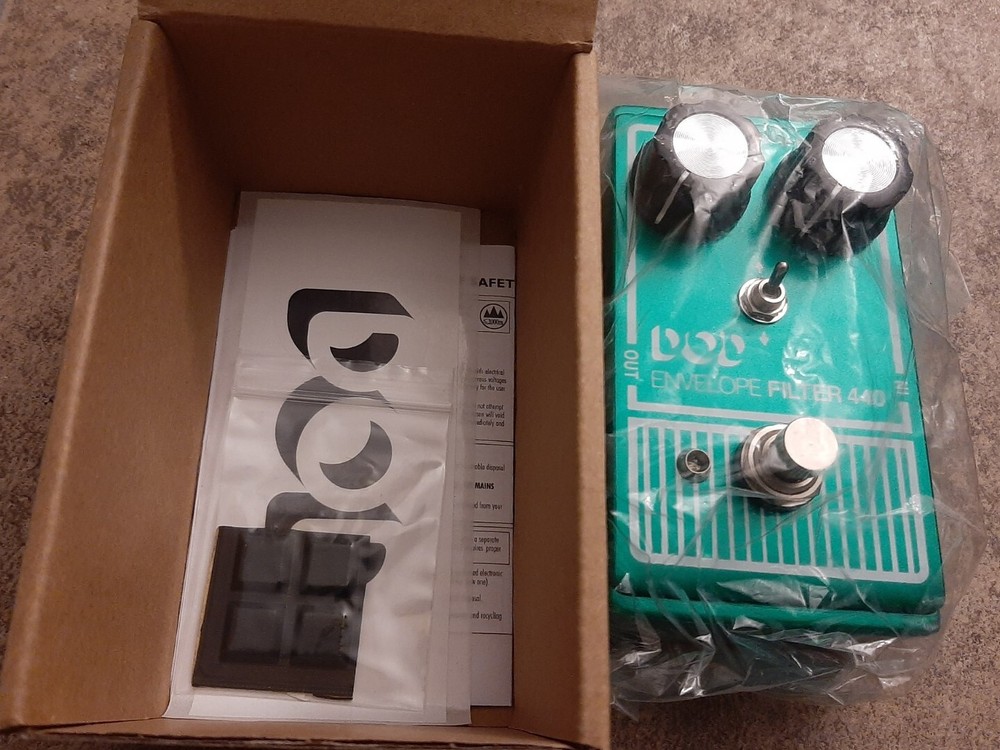 DOD Envelope Filter 440 Reissue Effect Pedal in box