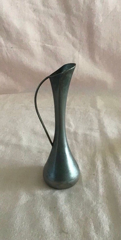 Silver Plated Pitcher Made in Hong Kong, 7” Tall