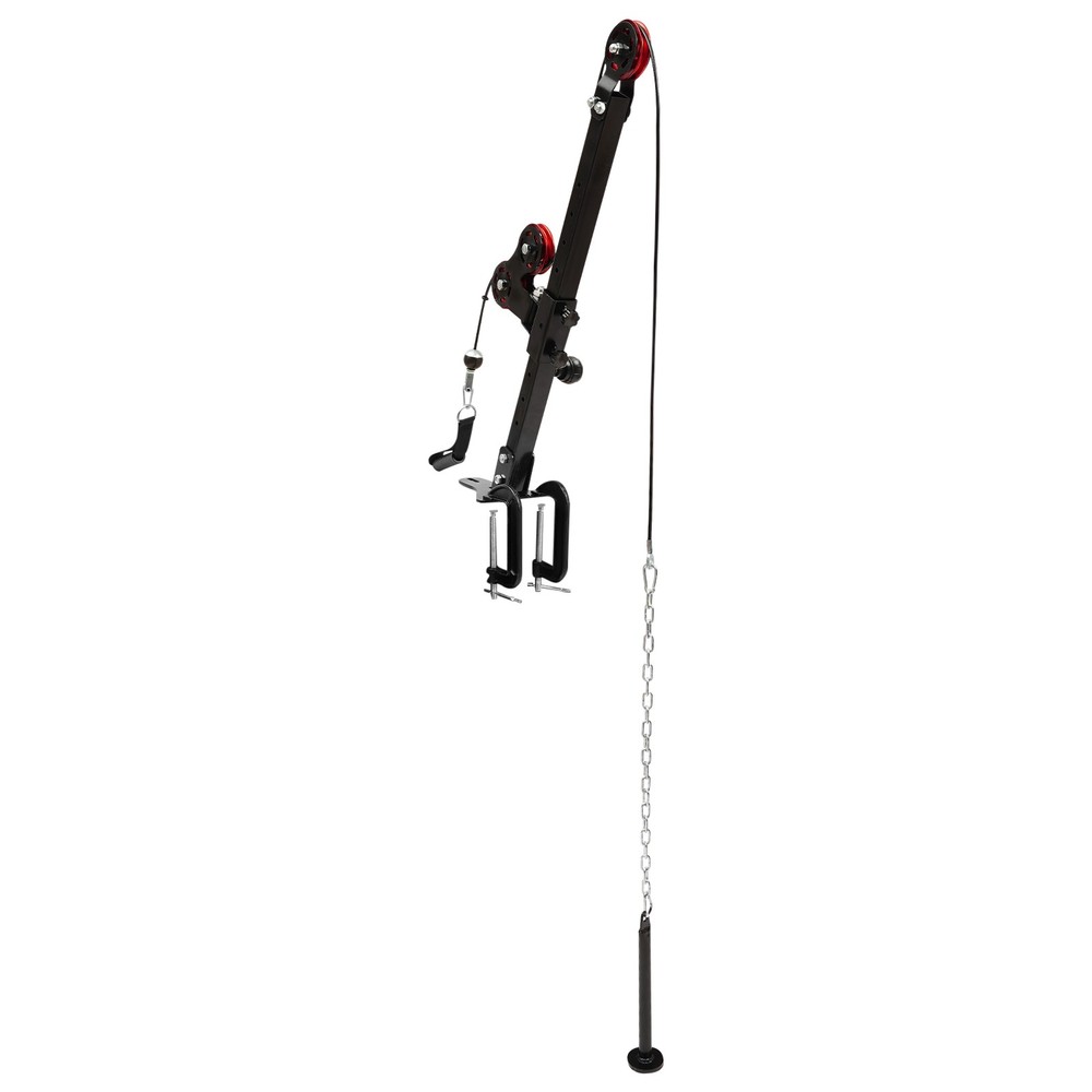 Arm Wrestling Training Table Pulley System Adjustable Gym Cable Forearm Exercise