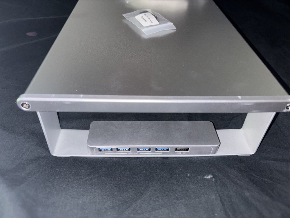 Laptop stand Silver With 5 USB ports