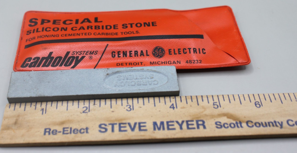 Vintage Honing Stone For Cemented Carbide