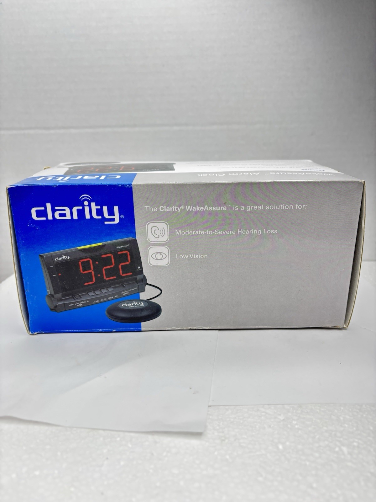 CLARITY Wake Assure Alarm Clock Model Tested Works