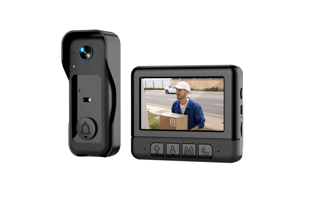 Smart Visual Intercom Video Doorbell PIR Motion + Wireless Chime+WIFI Cloud Save