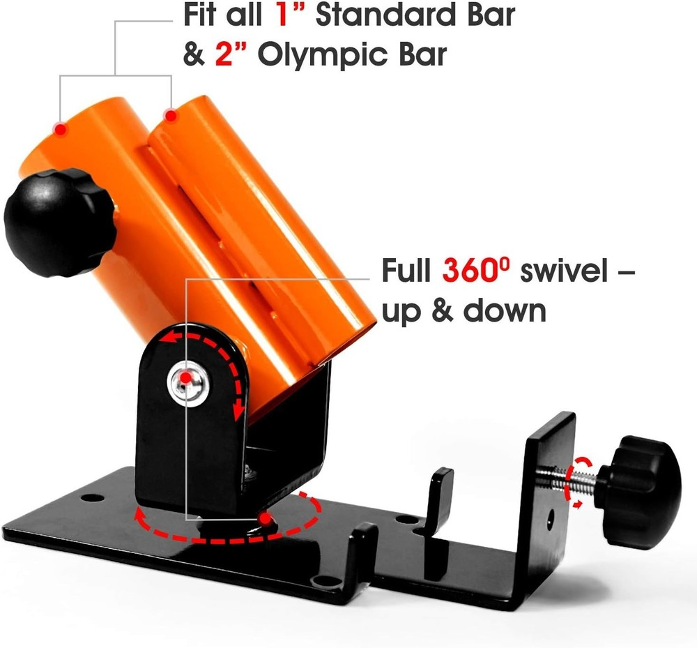 Exercise Machine Adjustable T Bar Row Attachment, D Row Handle/Landmine Handl...
