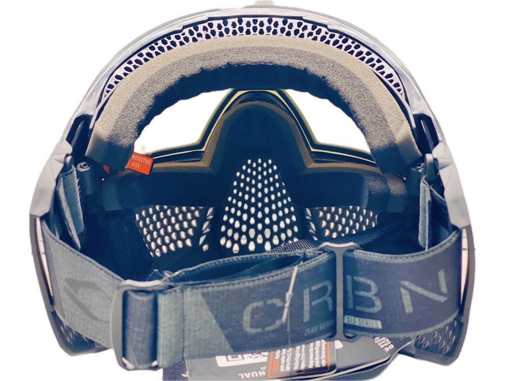 NEW Carbon CRBN Zero SLD Paintball Mask (Less Coverage) - Coal.