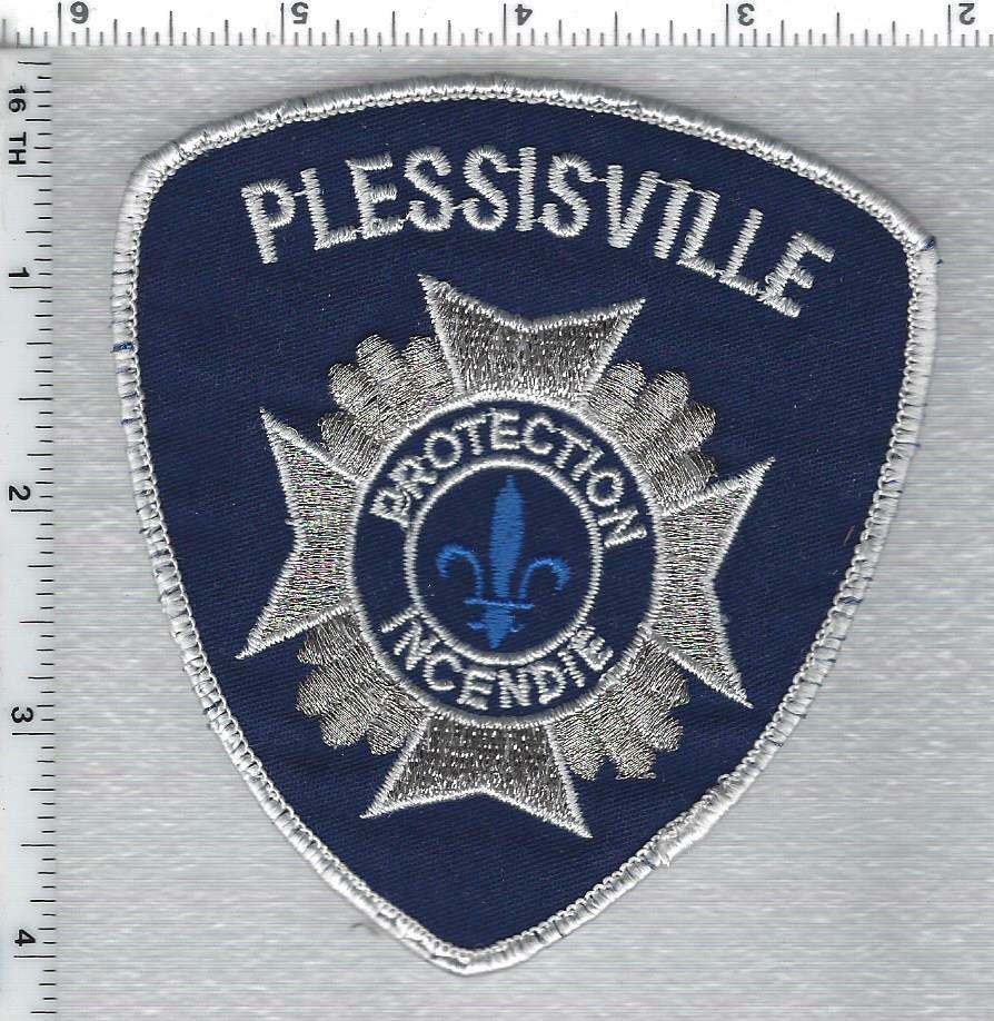 Plessisville Fire Department (Quebec, Canada) Uniform Take-Off Shoulder Patch