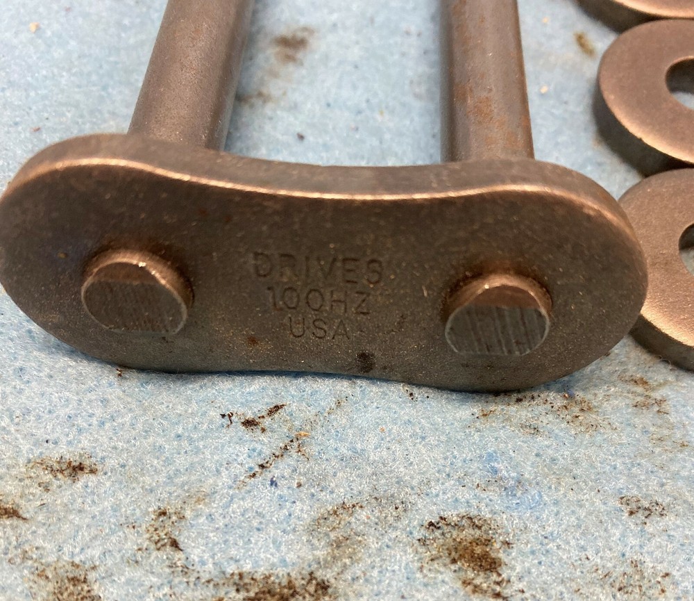 TIMKEN DRIVES 49467 100H-2 COTTERED CONNNECTING LINK WITH SHEP HOOK