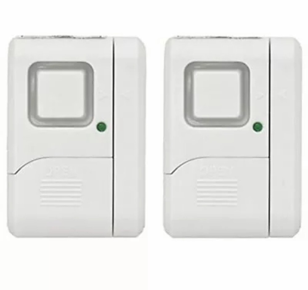 GE - 2 Indoor Window Door Alarm Sensor Model # 36019