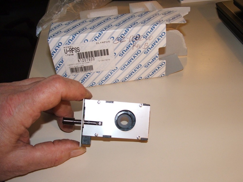 Olympus Microscope Rectangular Field Stop - Adjustable