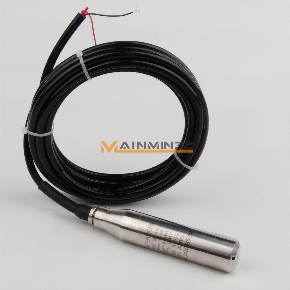 4-20MA 1.0m Range Water Level Transmitter Liquid Level Transducer Sensor