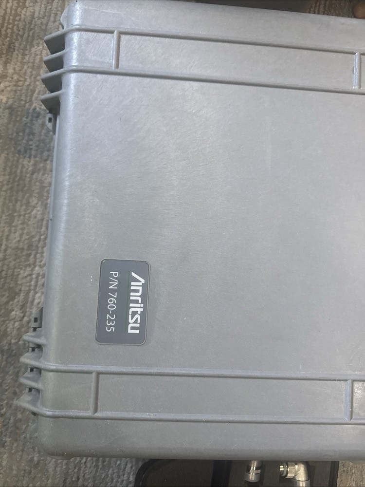 3 Anritsu Boxes- MT8212B, Site Master S331B And Devices