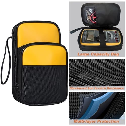 Electrical Multimeter Test Lead Kit with Soft Case Test Hook for Digital
