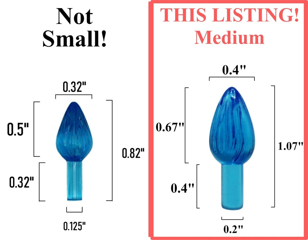 Creative Hobbies Ceramic Christmas Tree Replacement Medium, Multicolor