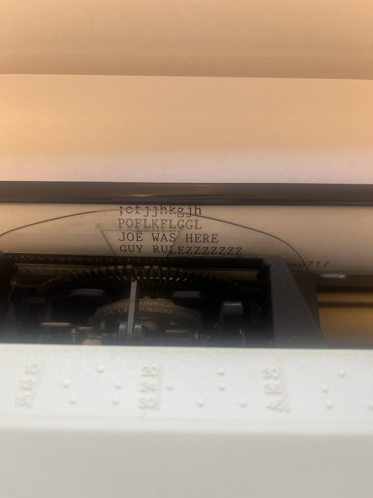 ROYAL Scriptor II Electronic Typewriter AX-160 Tested Working
