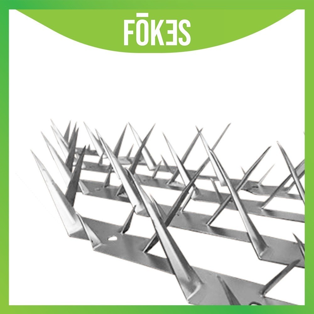 30 PCS Stainless Steel Security Wall Anti Climb Fencing Spikes Express Shipping