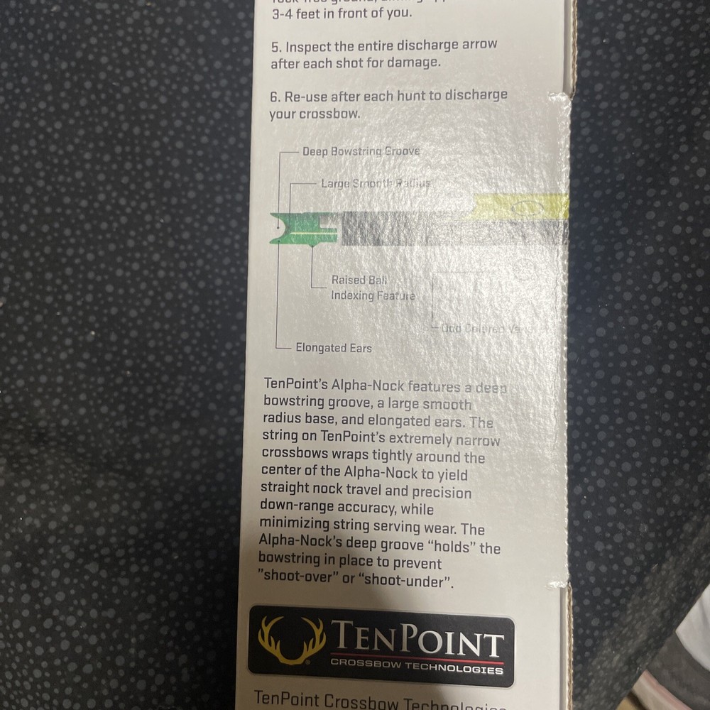 TenPoint Crossbow Technology Universal Crossbow Discharge Arrow 725-Grain