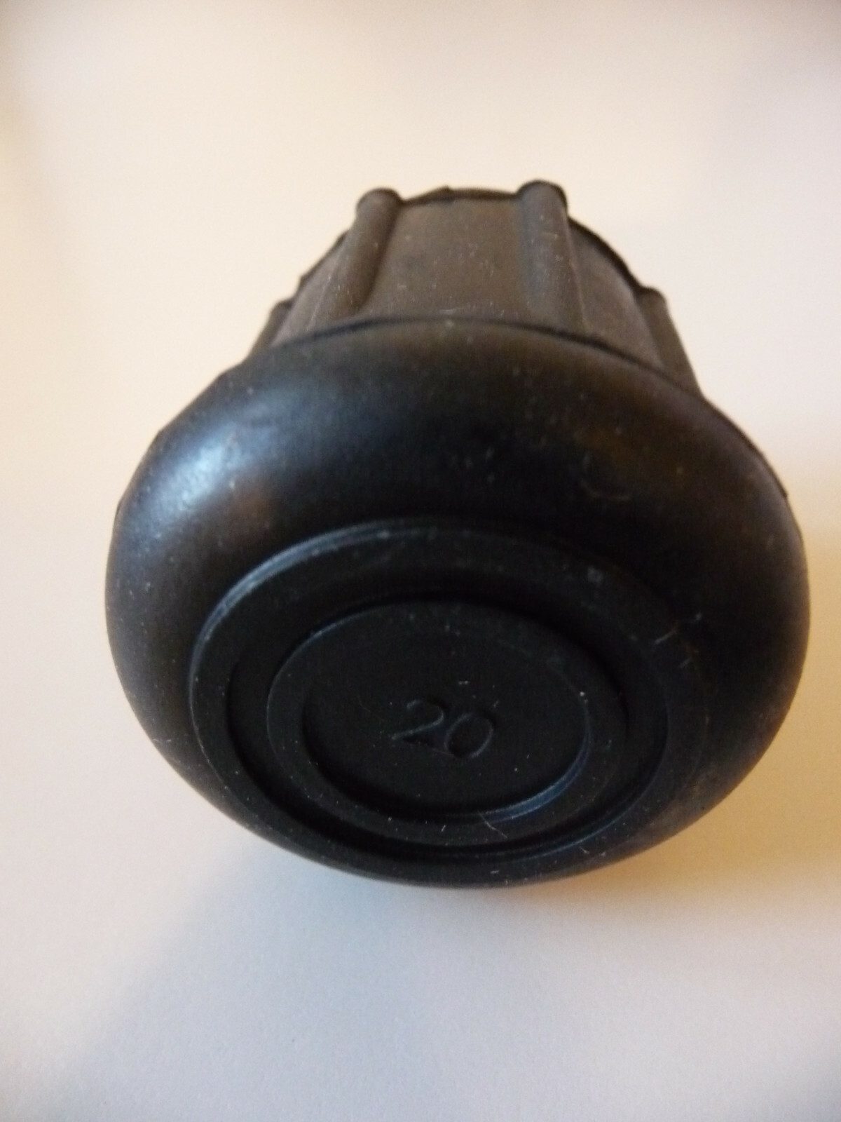 4 Pack 1" Rubber Crutch Tips, Cane Tips, Walker Tips, New $2.50 Each