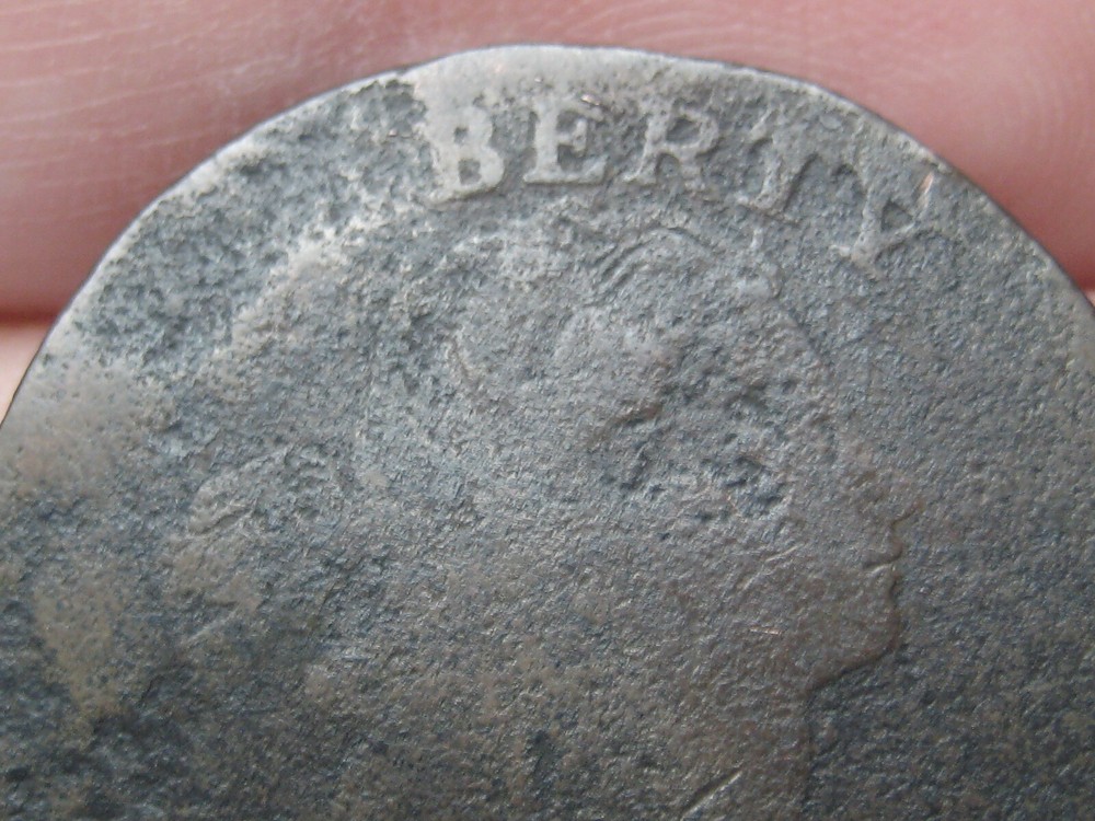 1796 Draped Bust Large Cent Penny- Scarce Date