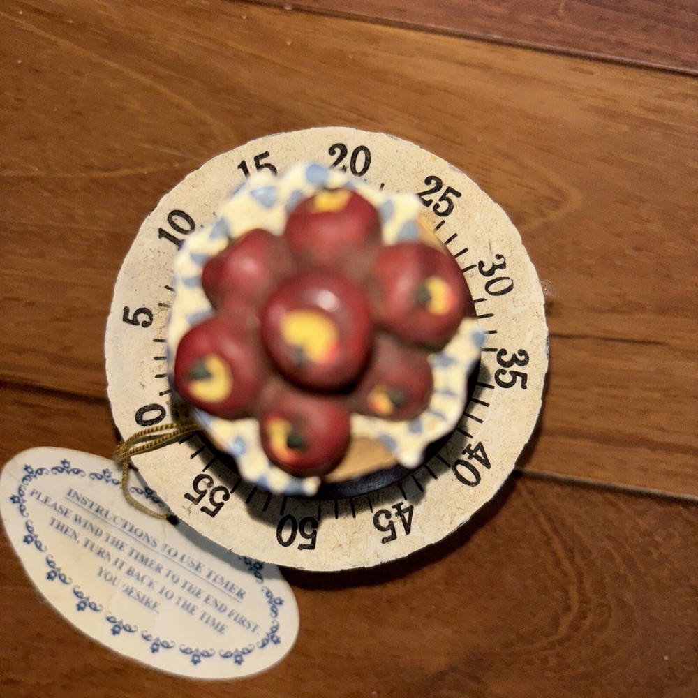 Vintage Kitchen Decor "Apple" timer