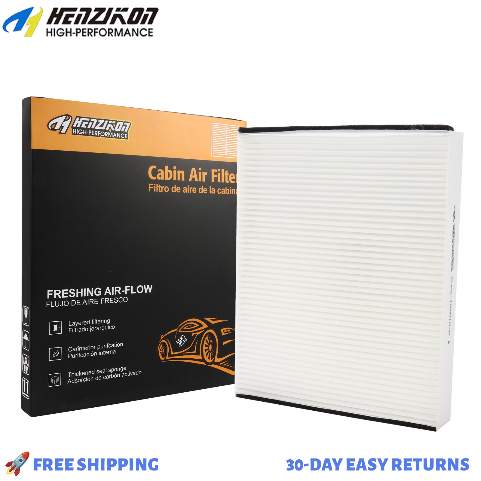 Fits Lincoln MKC Car For Ford Escape Focus Connect Transit Cabin Air Filter