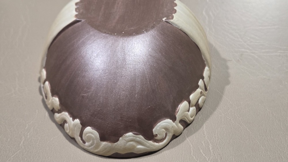 Vintage Ceramic Hand Painted Easter Egg Candy/Trinket Dish