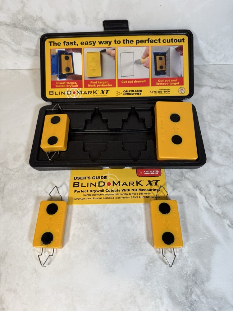 Blind Mark XT Drywall Electrical Box Locator Tool Kit w/ Case