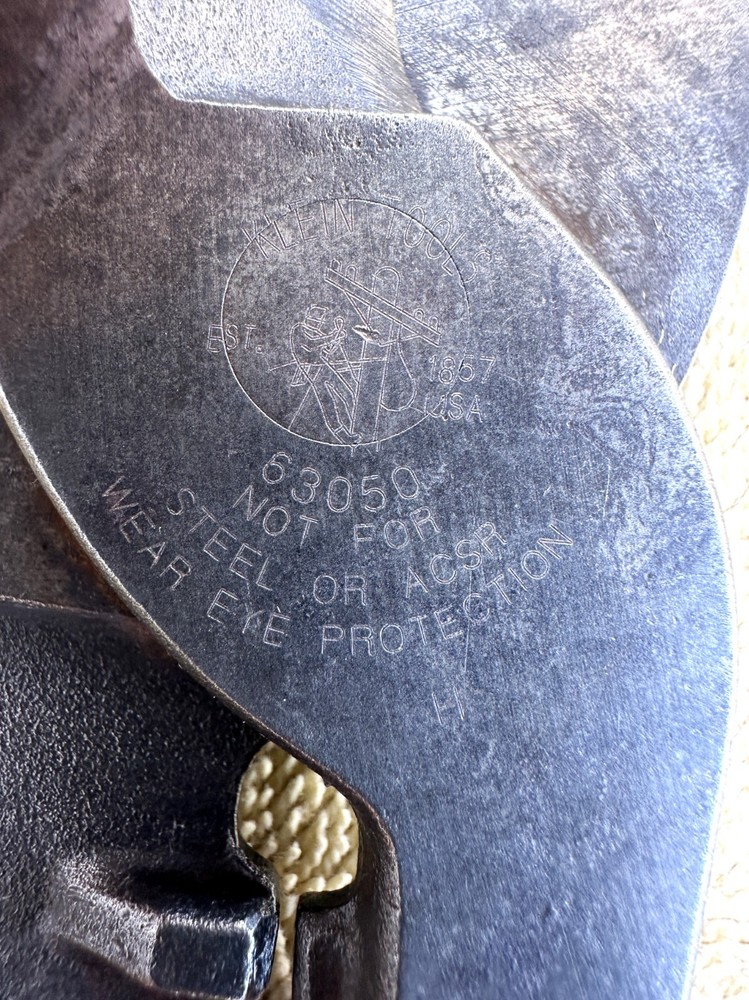 KLEIN TOOLS BUNDLE CUTTER NO. 63050 (H=2021 DATE CODE)