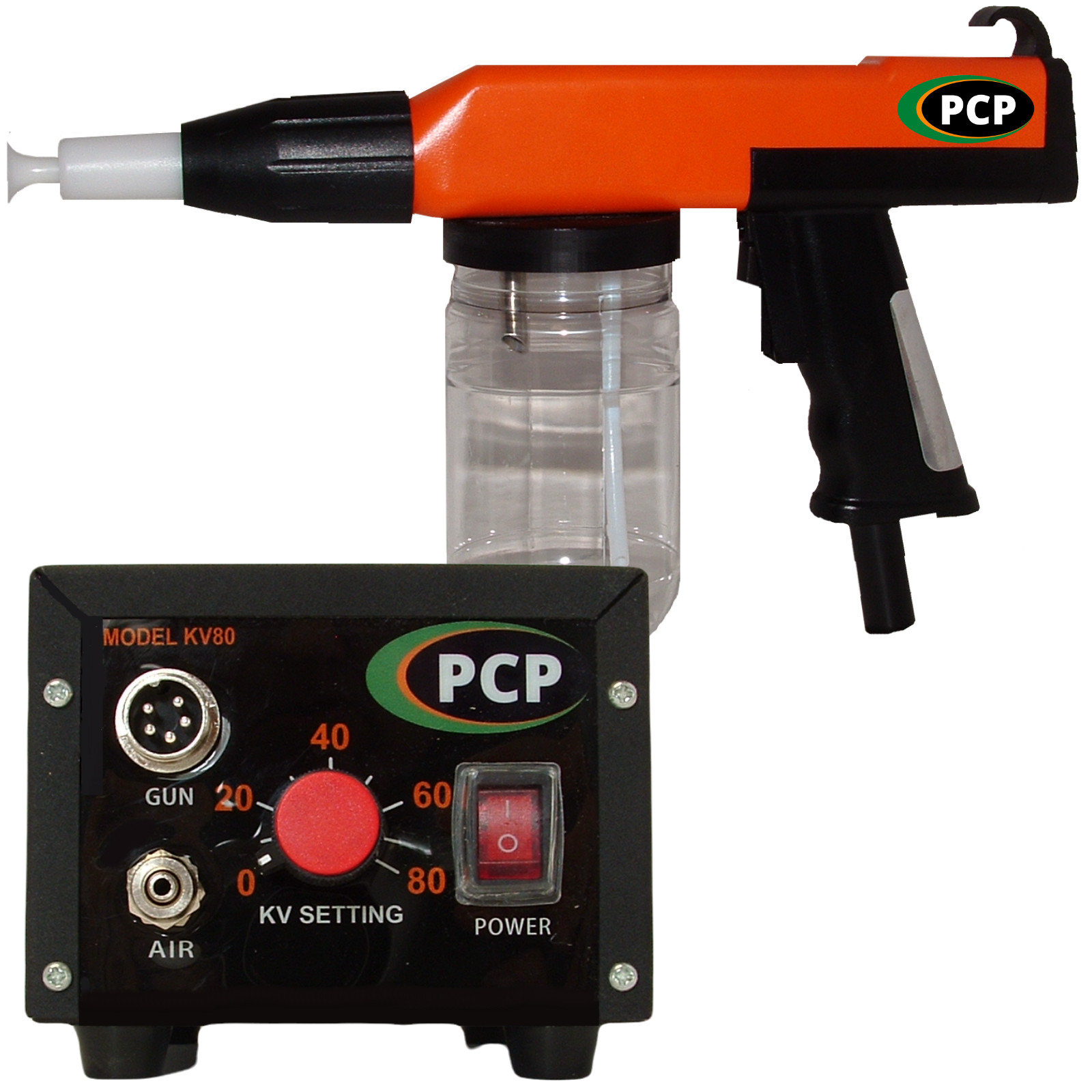 80kv Powder Coating Gun Kit for Home & Business by PowderCoatPro
