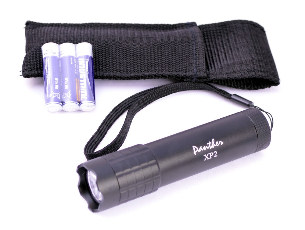 XP2 Strobe 3Watt AAA LED Flashlight Weaponlight w Gun Mount Wire Cord Switch